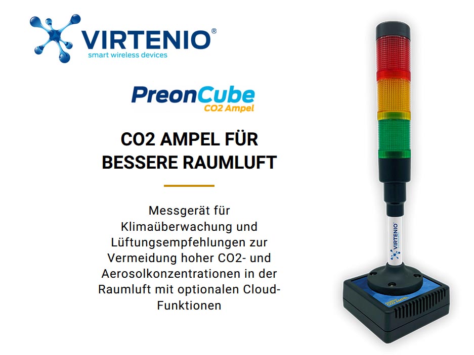 VIRTENIO PreonCube CO2 Ampel